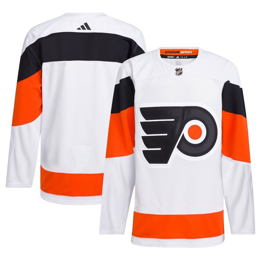 Philadelphia Flyers 2024 Stadium Series Primegreen Men Jersey - White - JS881 