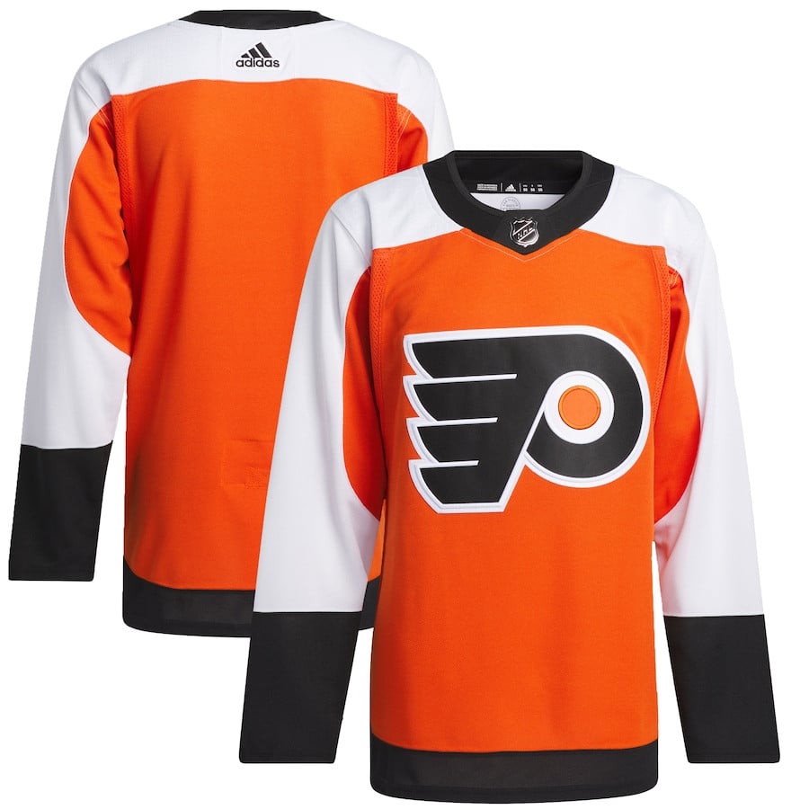 Philadelphia Flyers Home Primegreen Men Jersey - Burnt Orange - JS900 