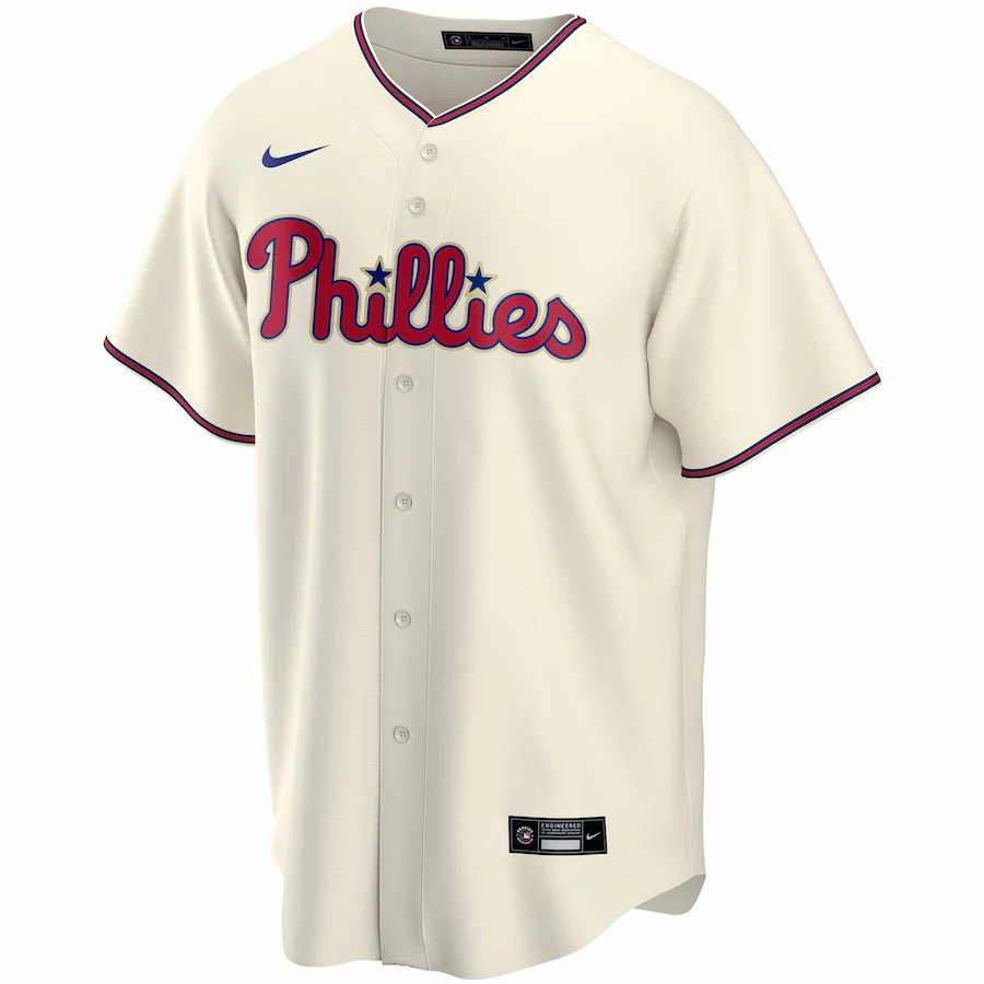 Alternative view of Philadelphia Phillies Alternate 2020 Replica Jersey ÃƒÂ¢Ã¢â€šÂ¬Ã¢â‚¬Å“ Cream