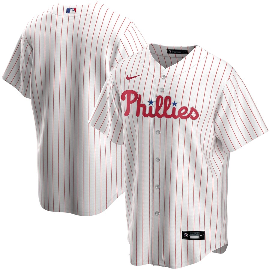 Philadelphia Phillies Home 2020 Replica Team Jersey ÃƒÂ¢Ã¢â€šÂ¬Ã¢â‚¬Å“ White