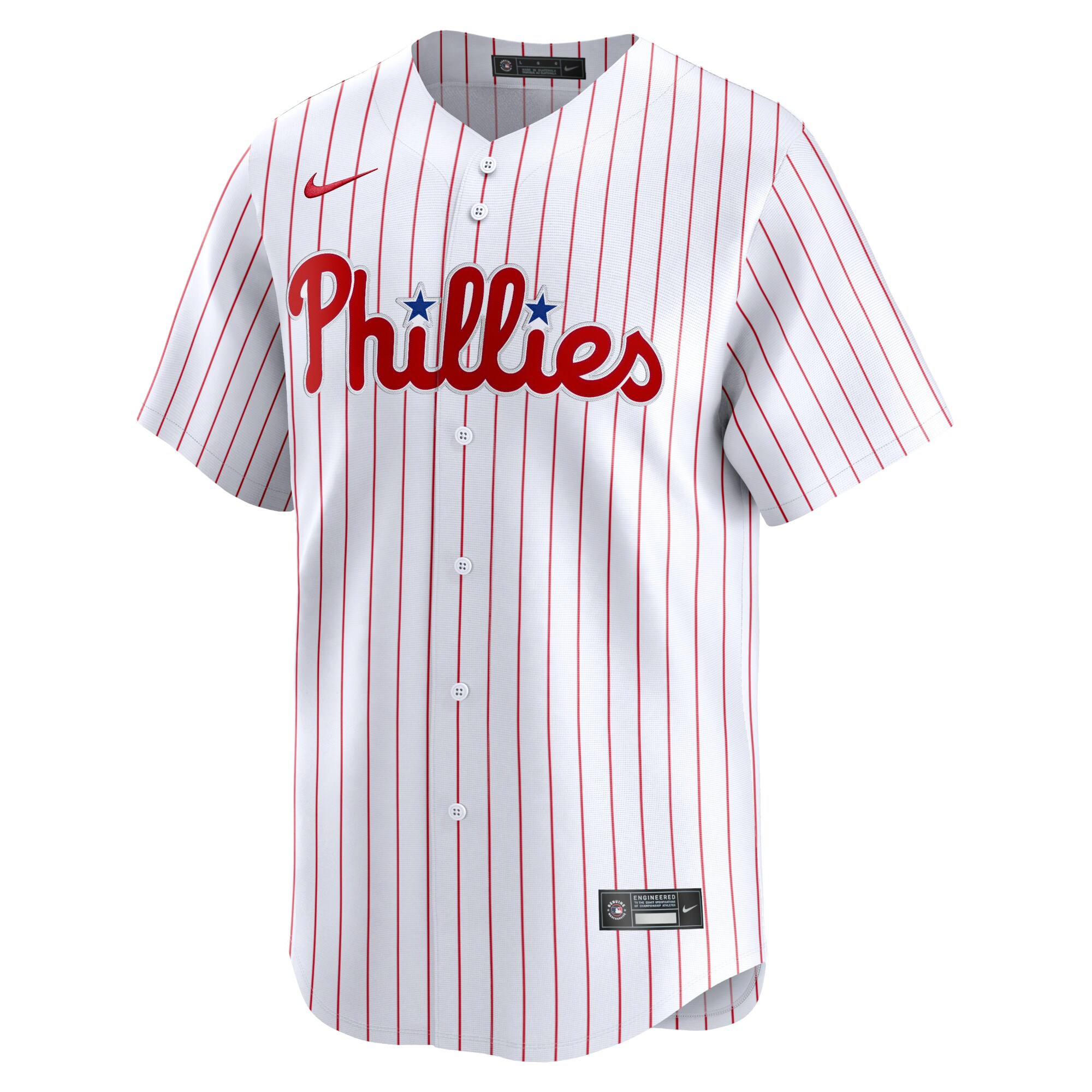 Alternative view of Philadelphia Phillies Home Limited Custom Jersey - White