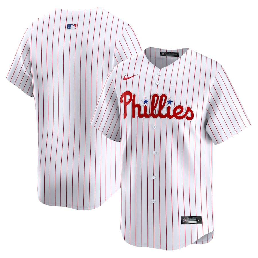 Philadelphia Phillies Home Limited YOUTH Jersey - White 
