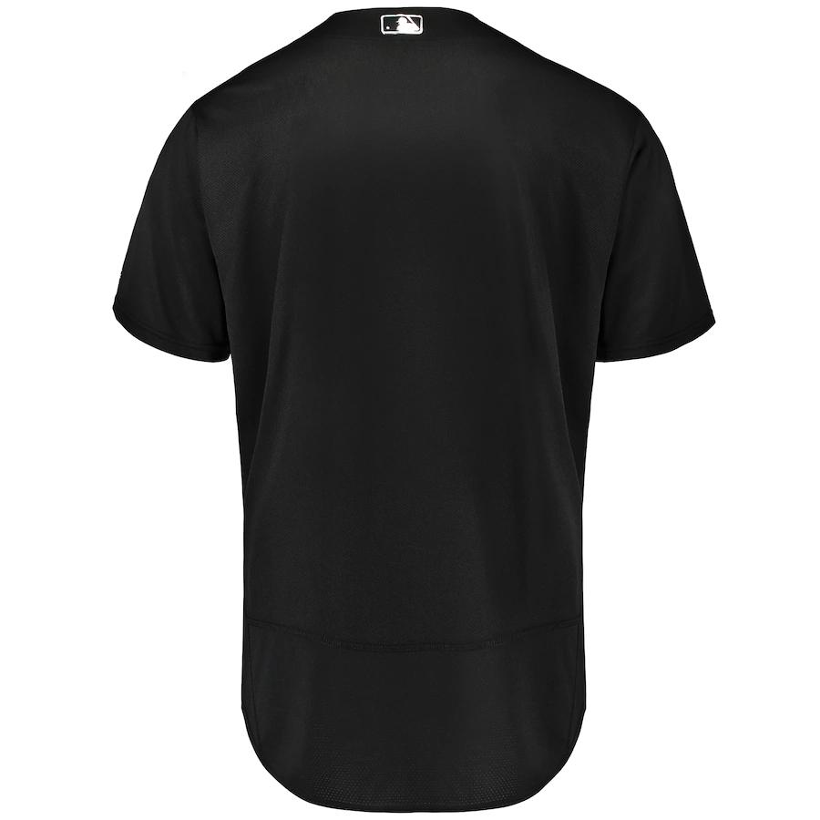 Alternative view of Philadelphia Phillies Majestic 2019 Players' Weekend Replica Team Jersey - Black