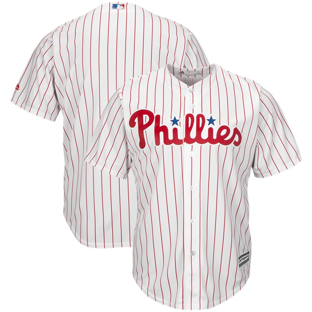 Philadelphia Phillies Majestic Big & Tall Cool Base Team Jersey - White