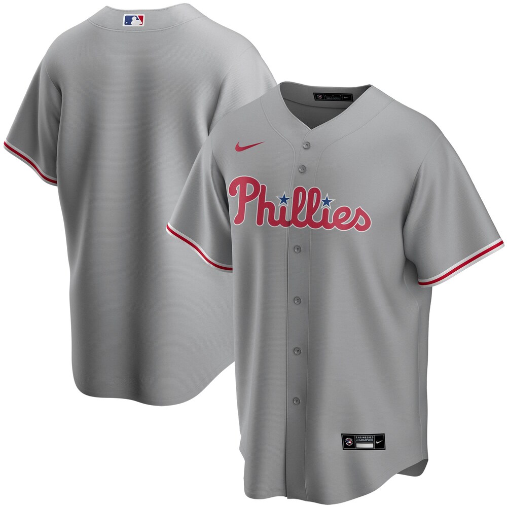 Philadelphia Phillies Road 2020 Team Jersey - Gray