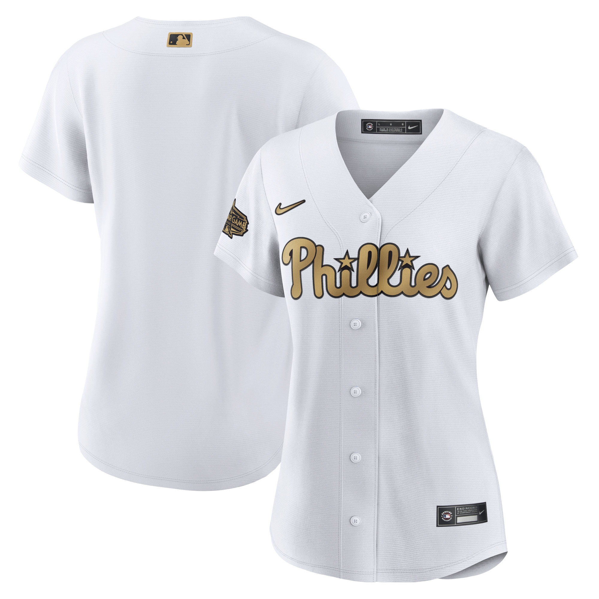 Philadelphia Phillies Women's 2022 Mlb All-star Game Replica Blank Jersey - White