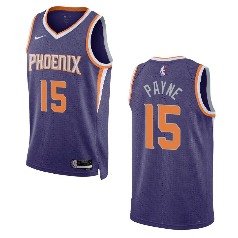 Phoenix Suns Cameron Payne 2022-23 Icon Edition Purple Swingman Jersey