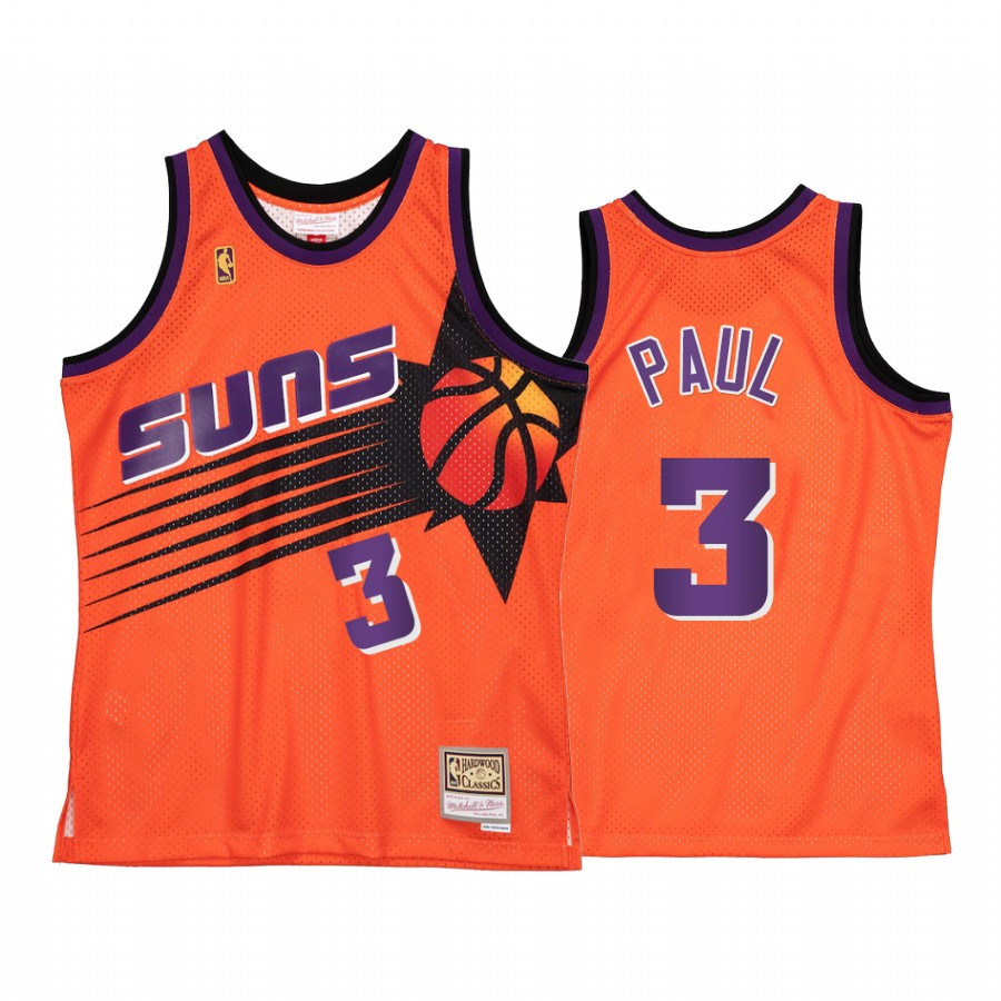 Phoenix Suns Chris Paul 3 Orange Reload 2.0 Jersey - JS898 