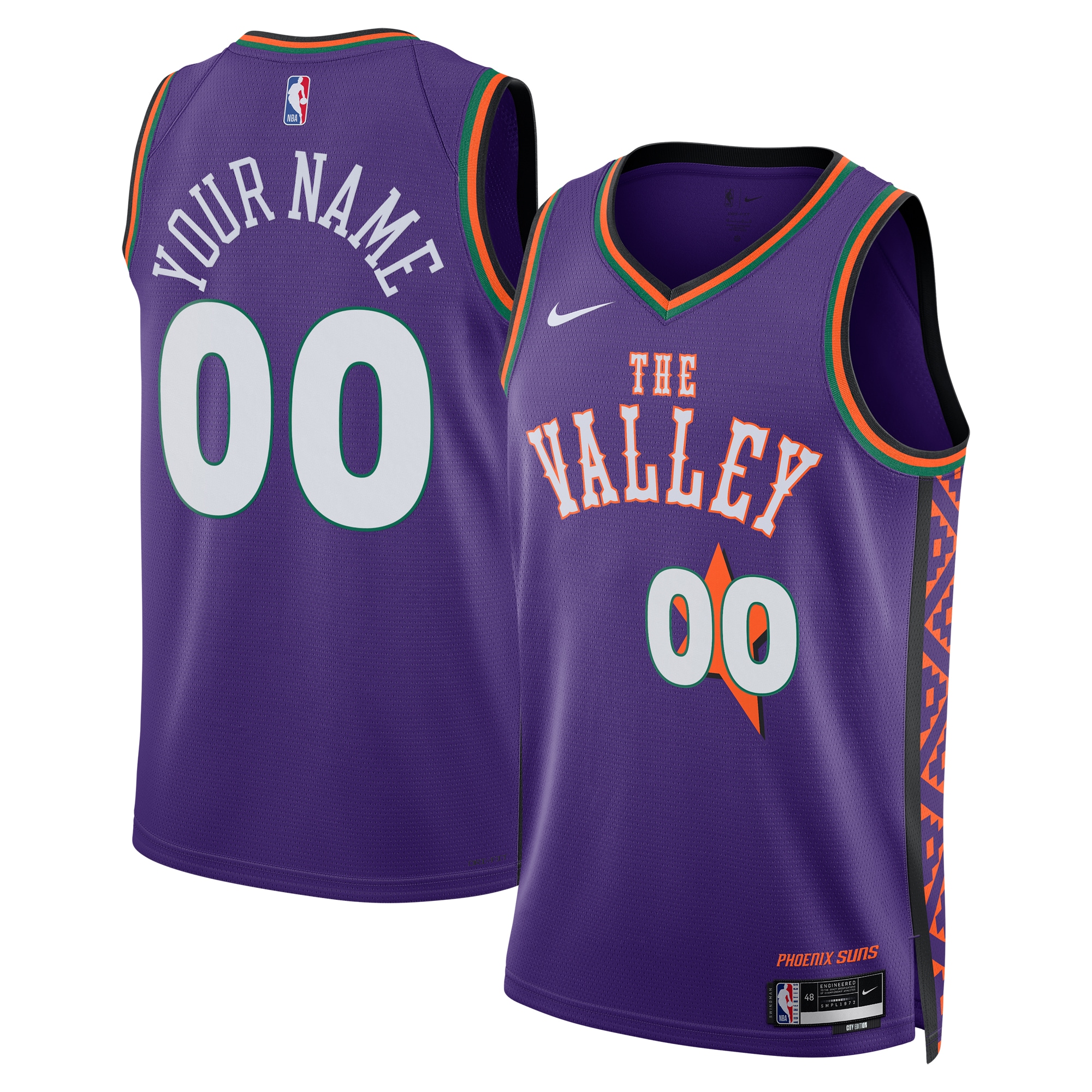 Phoenix Suns City Edition Swingman Jersey 2024 - Custom - Unisex - JS294 