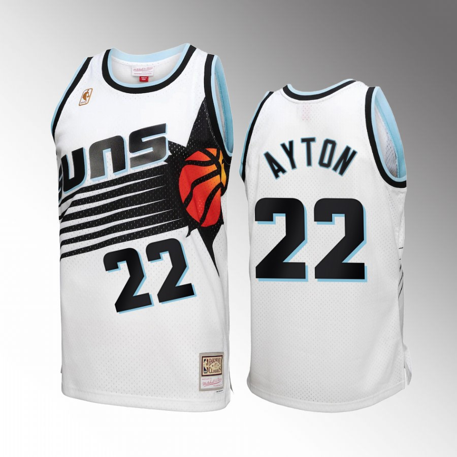 Phoenix Suns Deandre Ayton 22 White Reload 3.0 Men Jersey Mitchell Ness - JS433 