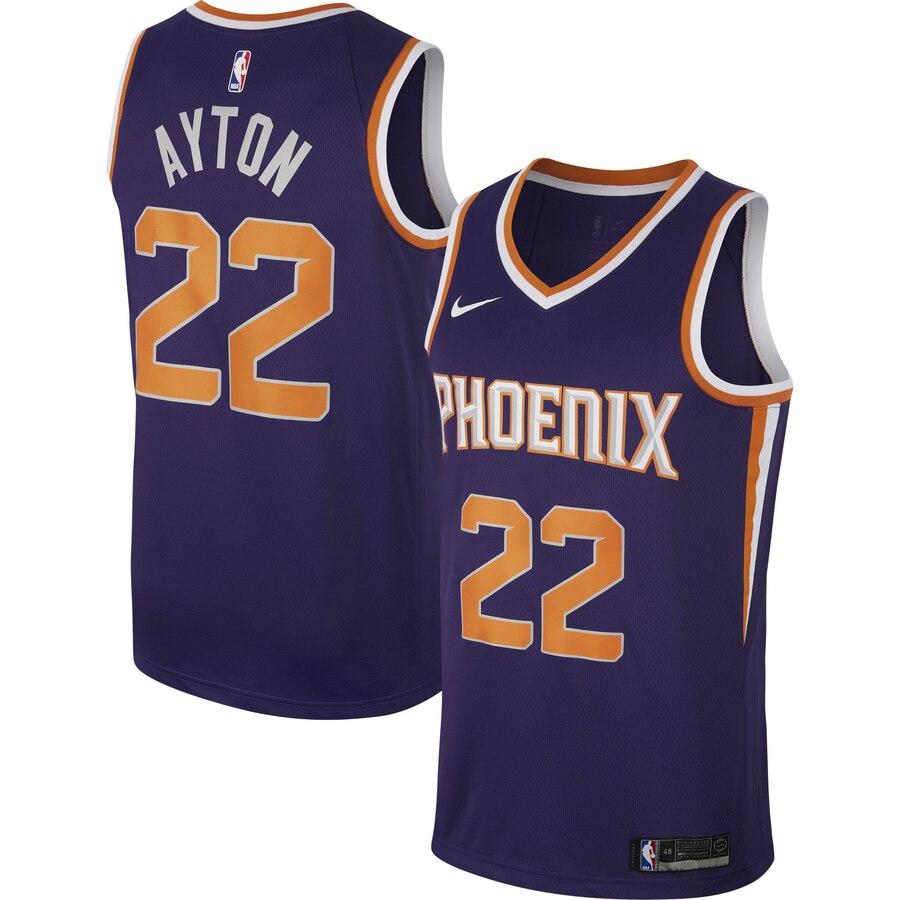 Phoenix Suns Deandre Ayton Men's Swingman Jersey - Purple