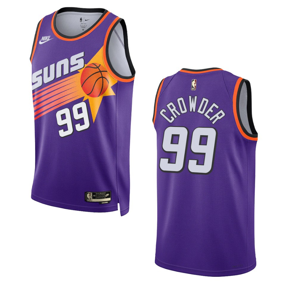 Phoenix Suns Jae Crowder Purple Swingman 2022-23 Classic Edition Jersey
