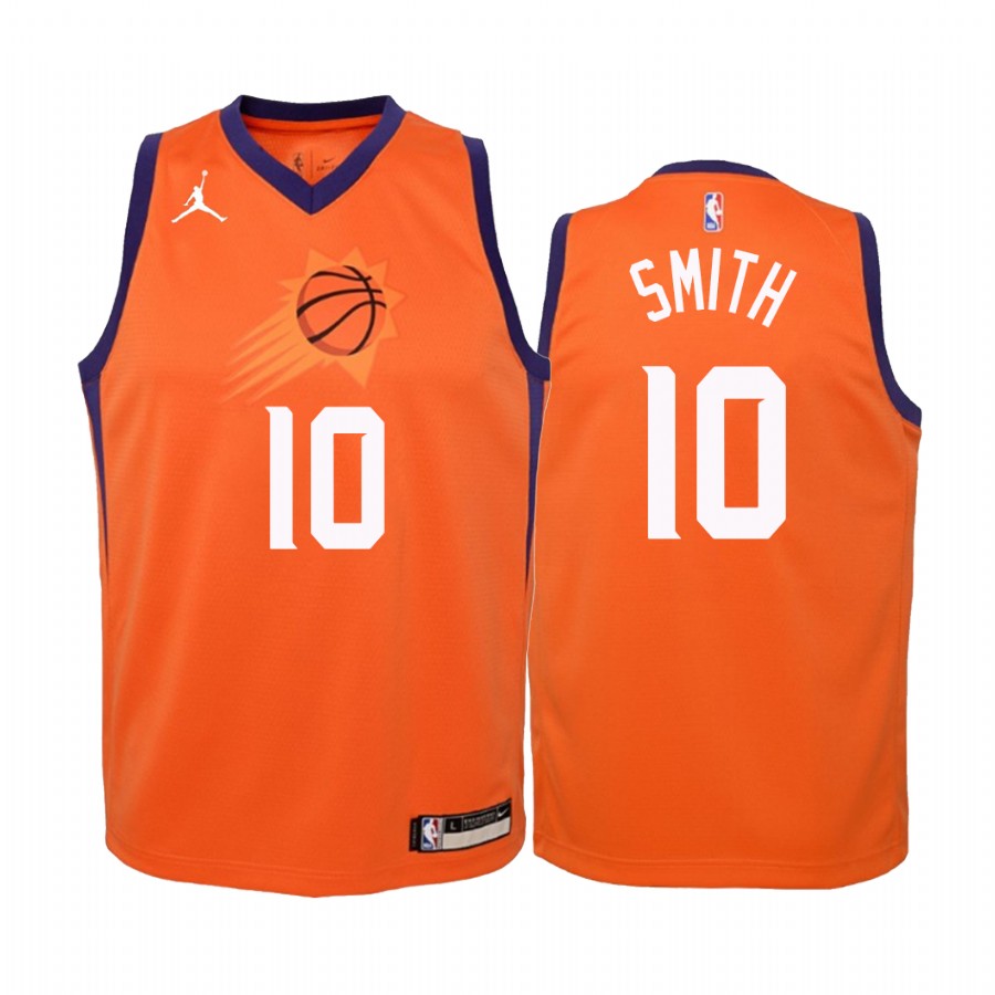 Phoenix Suns Jalen Smith 2020-21 Statement Orange Youth Jersey - 2020 Nba Draft