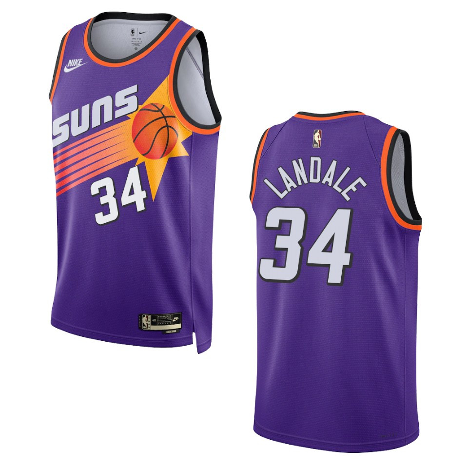 Phoenix Suns Jock Landale Purple Swingman 2022-23 Classic Edition Jersey