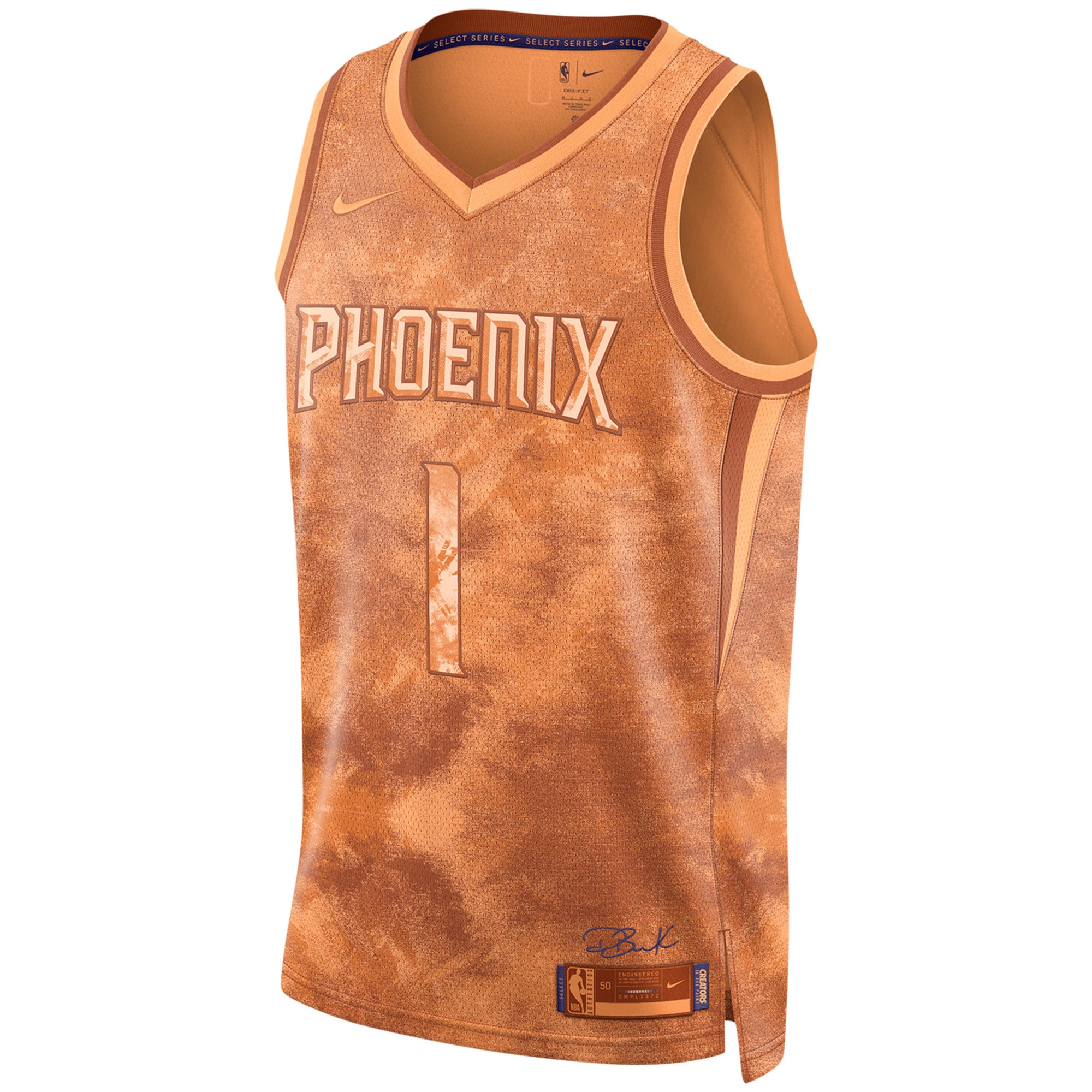 Phoenix Suns MVP Select Series Jersey - Devin Booker - Mens - JS985 