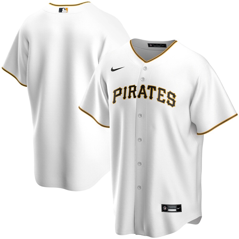 Pittsburgh Pirates Home 2020 Team Jersey - White Color