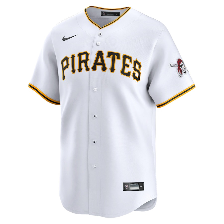 Alternative view of Pittsburgh Pirates Home Limited YOUTH Jersey - White 