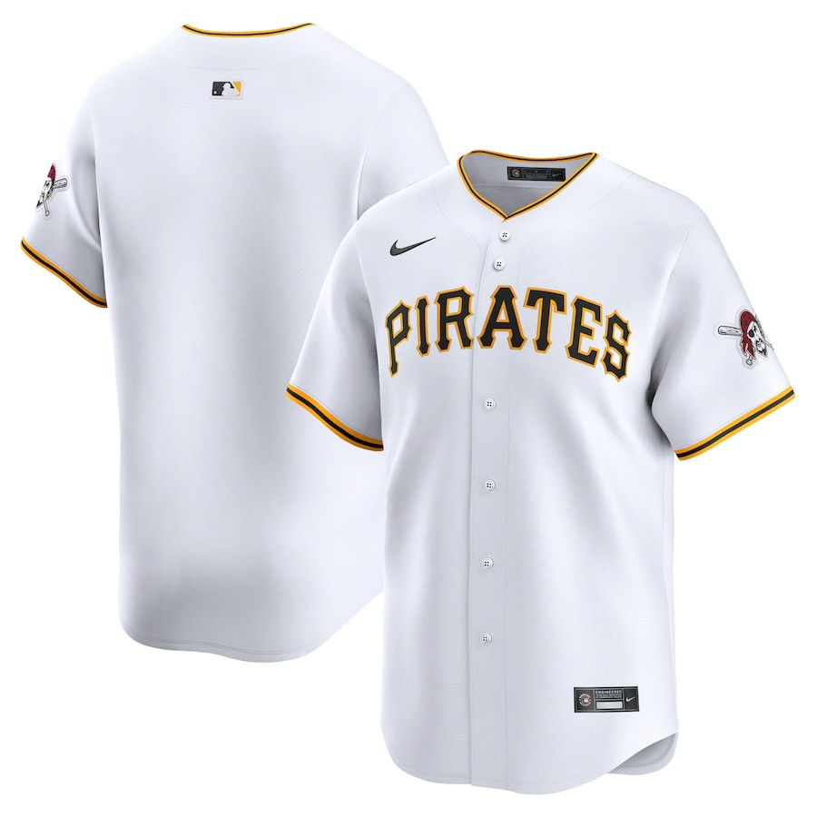 Pittsburgh Pirates Home Limited YOUTH Jersey - White 