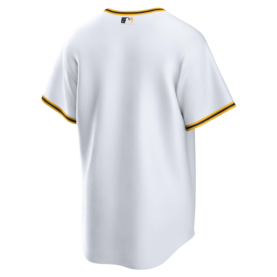 Alternative view of Pittsburgh Pirates Home Men Jersey - White 