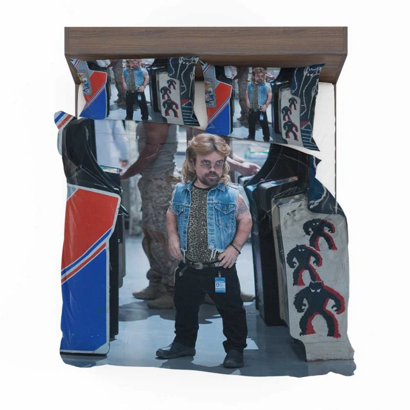 Alternative view of Pixels Movie Peter Dinklage Bedding Set - Custom Bedding Set