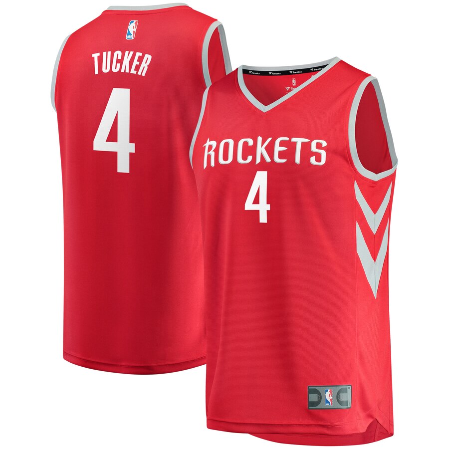 Pj Tucker Houston Rockets Fanatics Branded Youth Fast Break Player Jersey - Icon Edition - Red