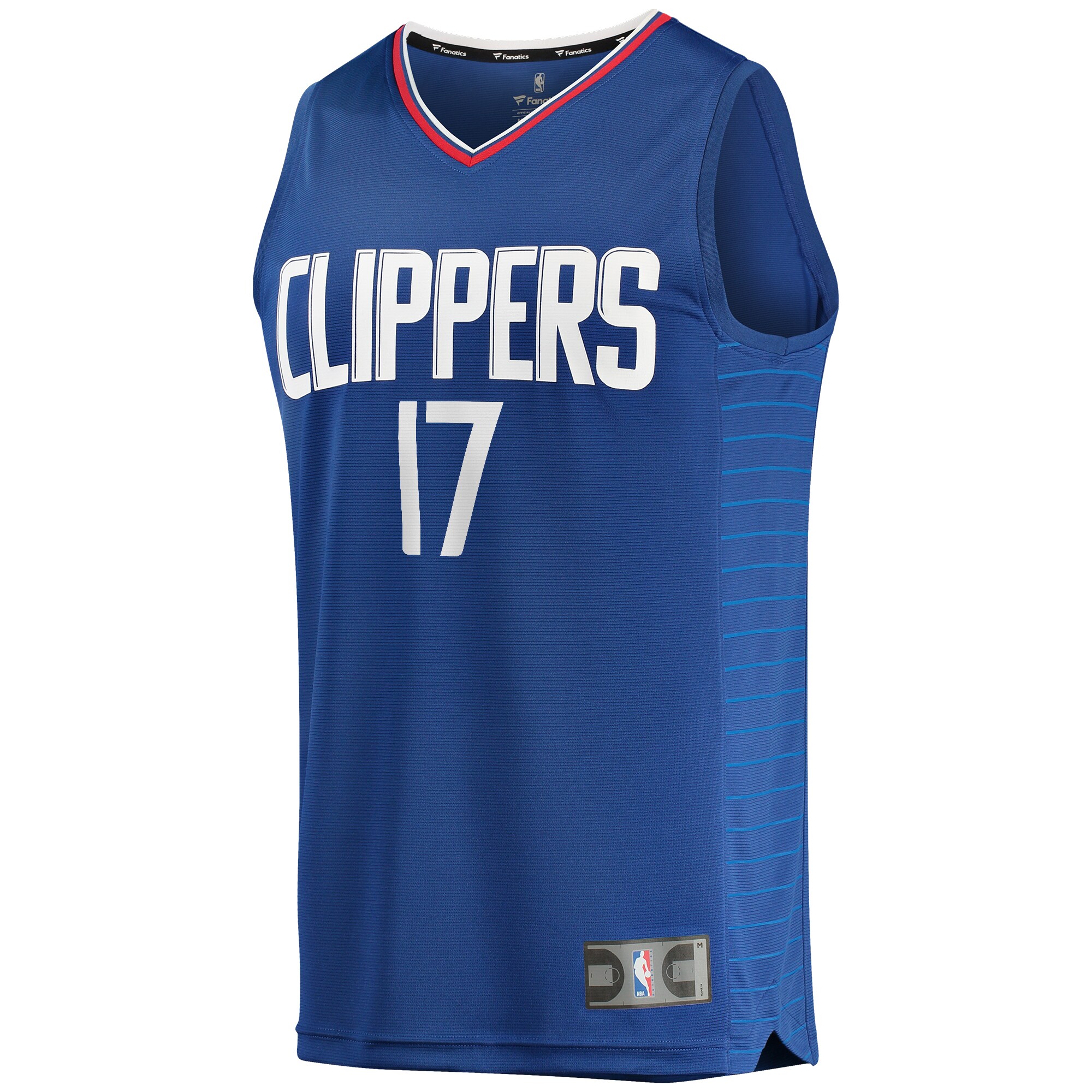 Alternative view of Pj Tucker La Clippers Fanatics Fast Break Player Jersey - Icon Edition - Royal