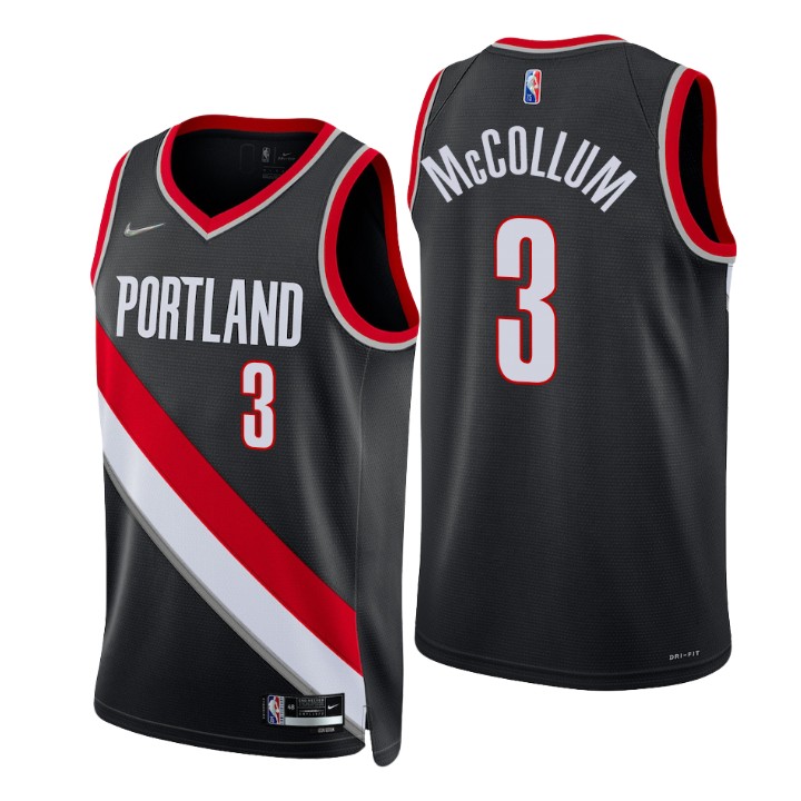 Portland Trail Blazers C.j. Mccollum 75th Anniversary Jersey