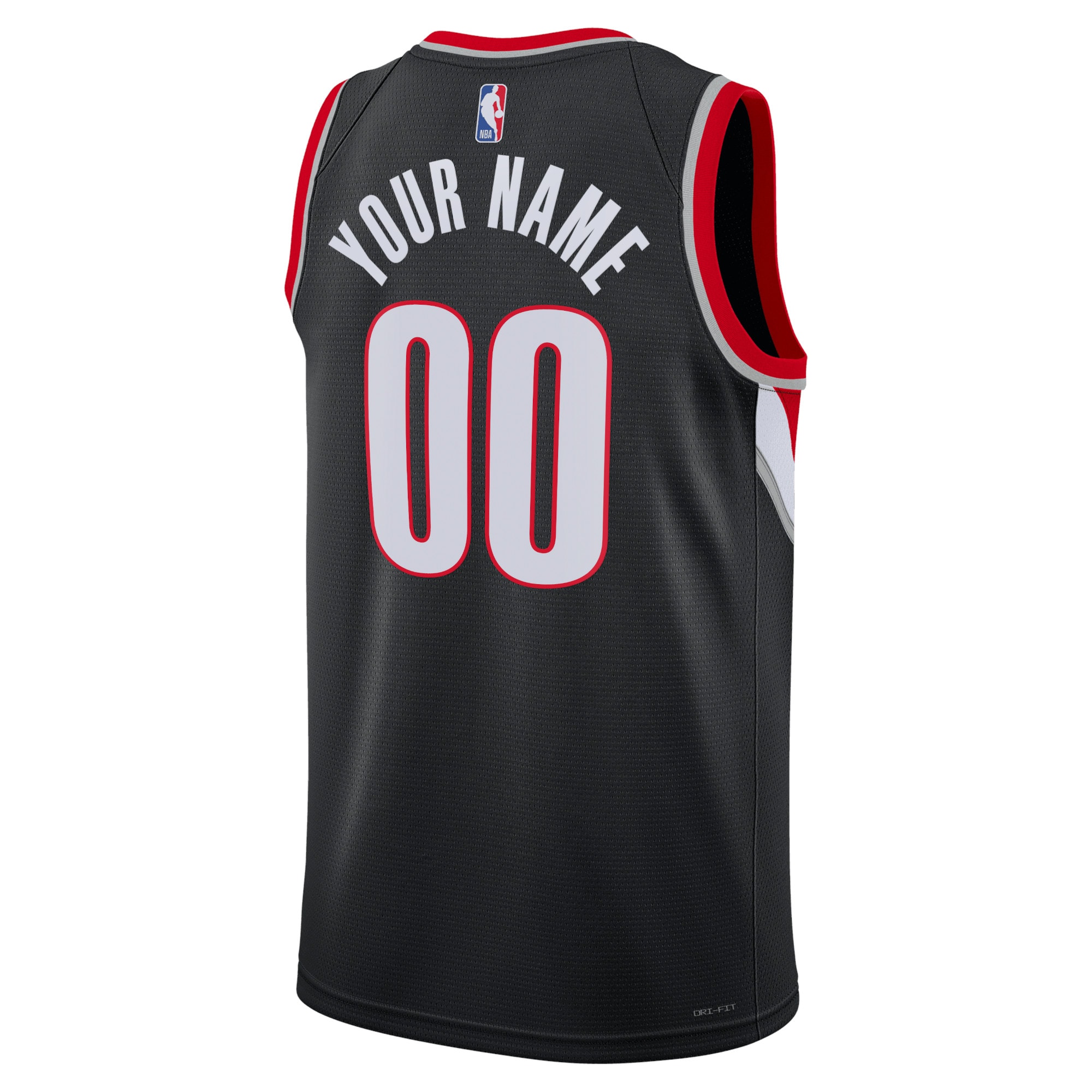 Alternative view of Portland Trail Blazers Icon Swingman Jersey - Custom - Unisex - JS520 