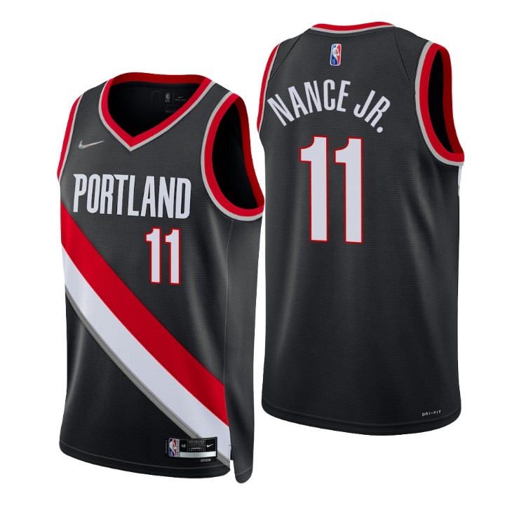 Portland Trail Blazers Larry Nance Jr. 75th Anniversary Jersey