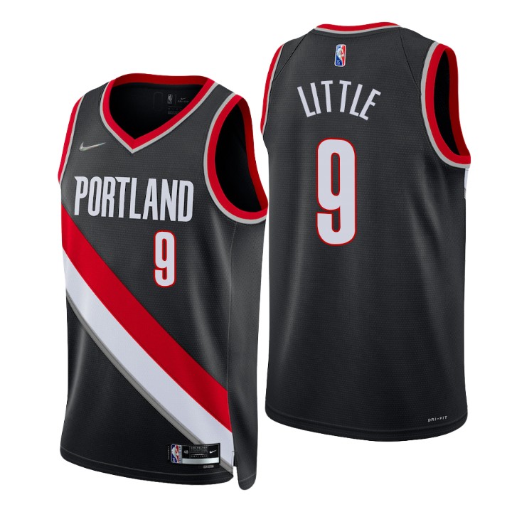 Portland Trail Blazers Nassir Little 75th Anniversary Jersey