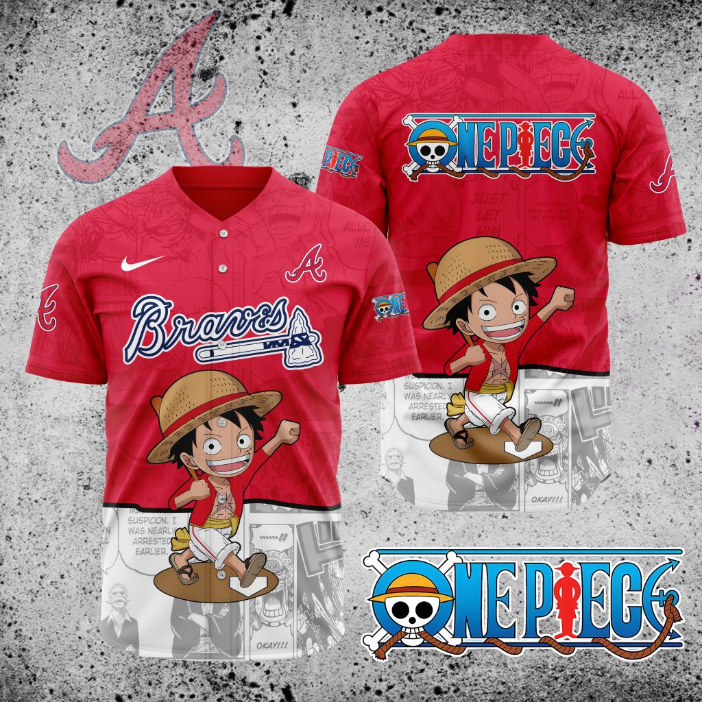 Premium Mlb Atlanta Braves X One Piece Custom Baseball Jersey
