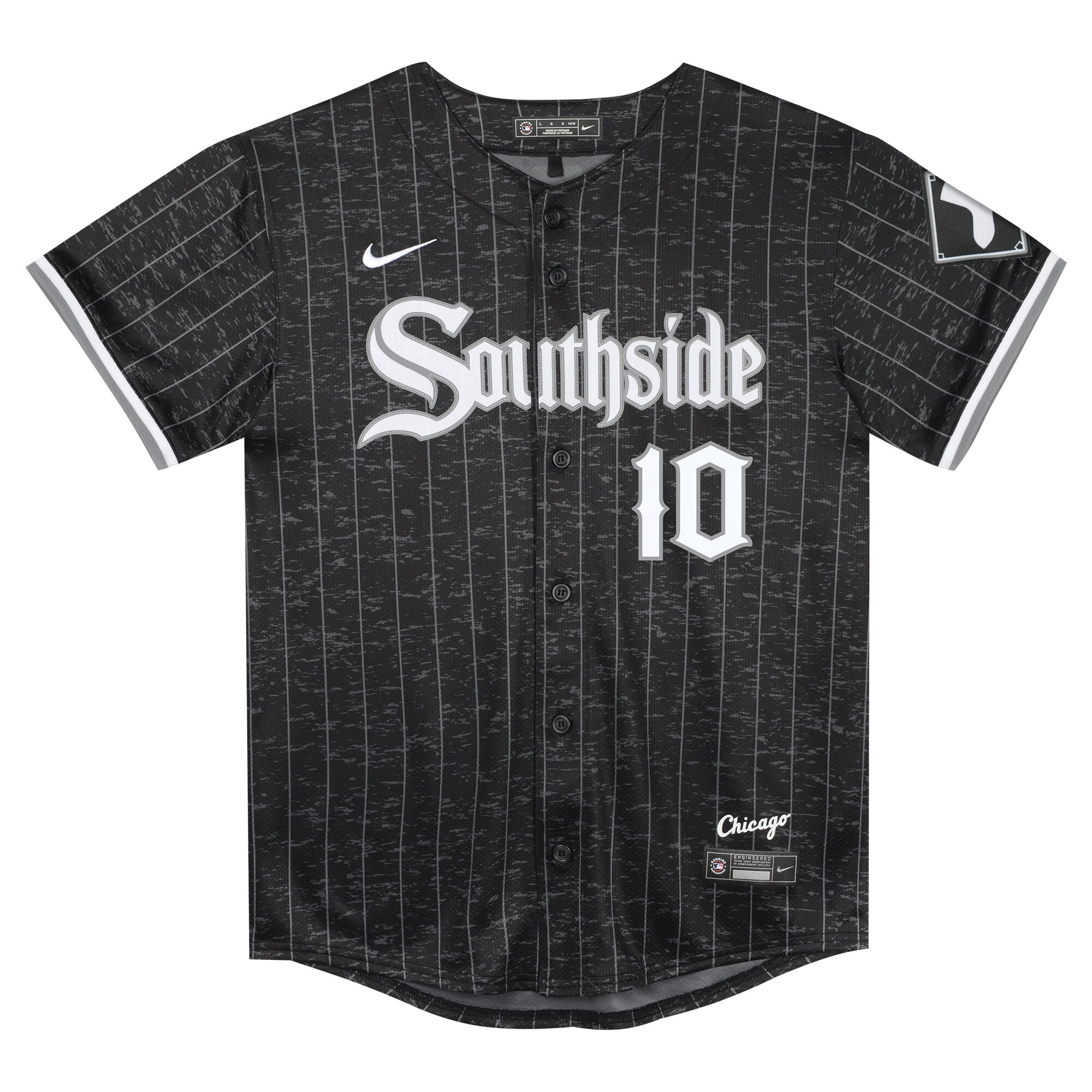 Alternative view of Preschool Chicago White Sox Yoan Moncada Black City Connect Limited Player Jersey