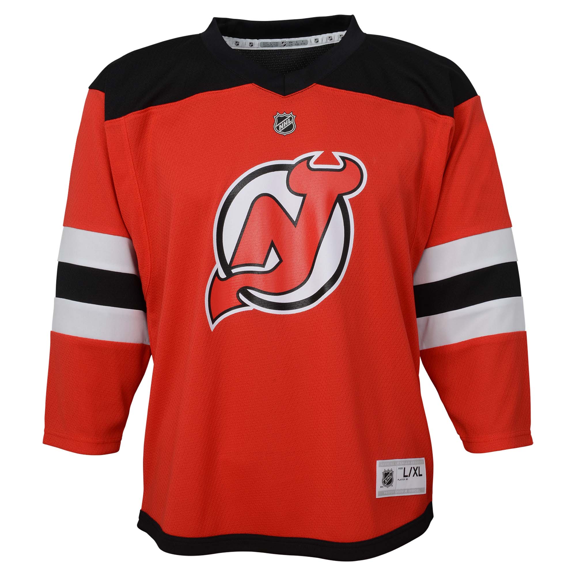 Alternative view of Preschool New Jersey Devils Red Home Jersey - JS332 