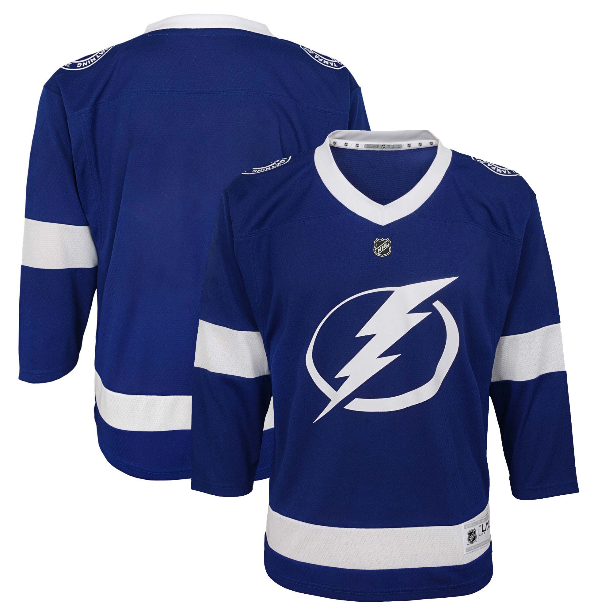 Preschool Tampa Bay Lightning Blue Home Jersey - JS358 