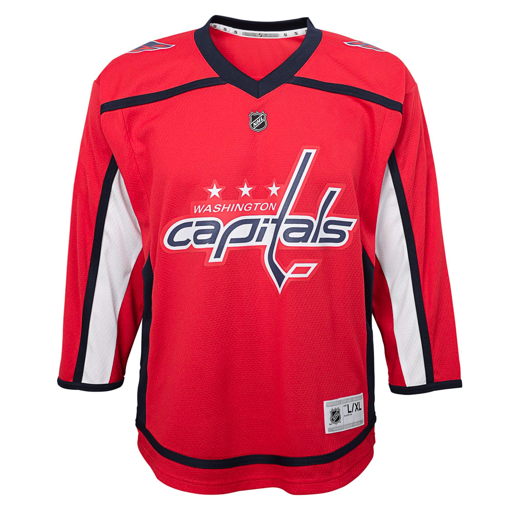 Alternative view of Preschool Washington Capitals Red Home Jersey - JS657 
