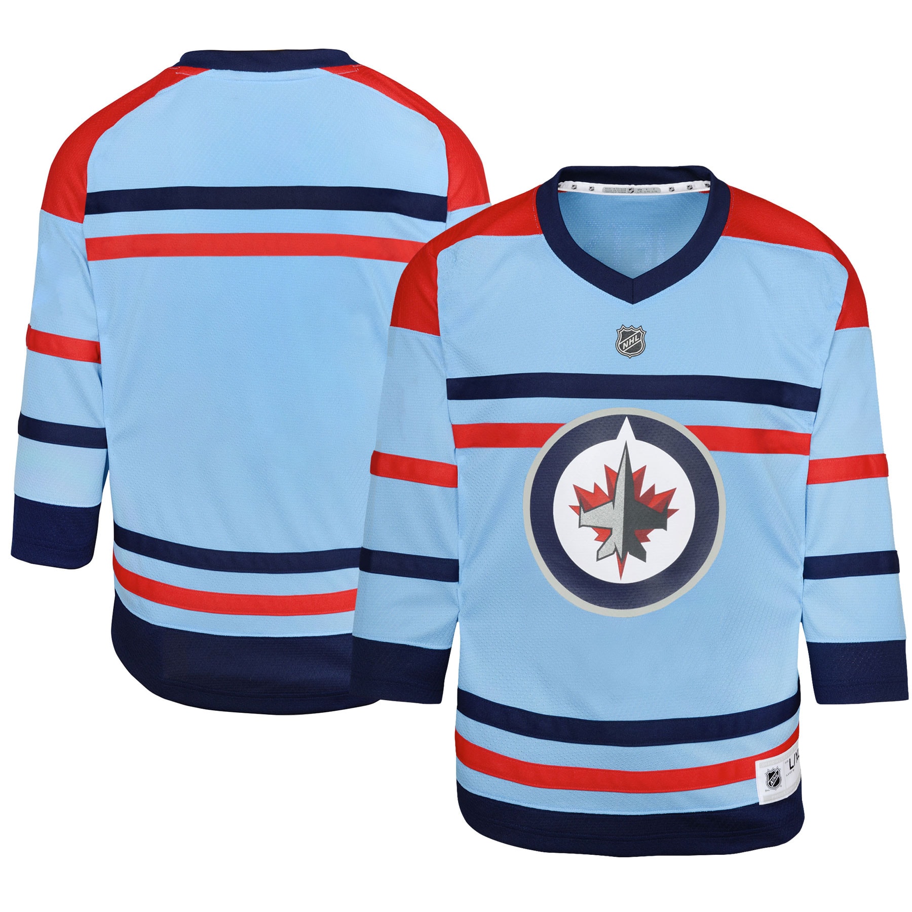 Preschool Winnipeg Jets Light Blue Anniversary Jersey - JS371 