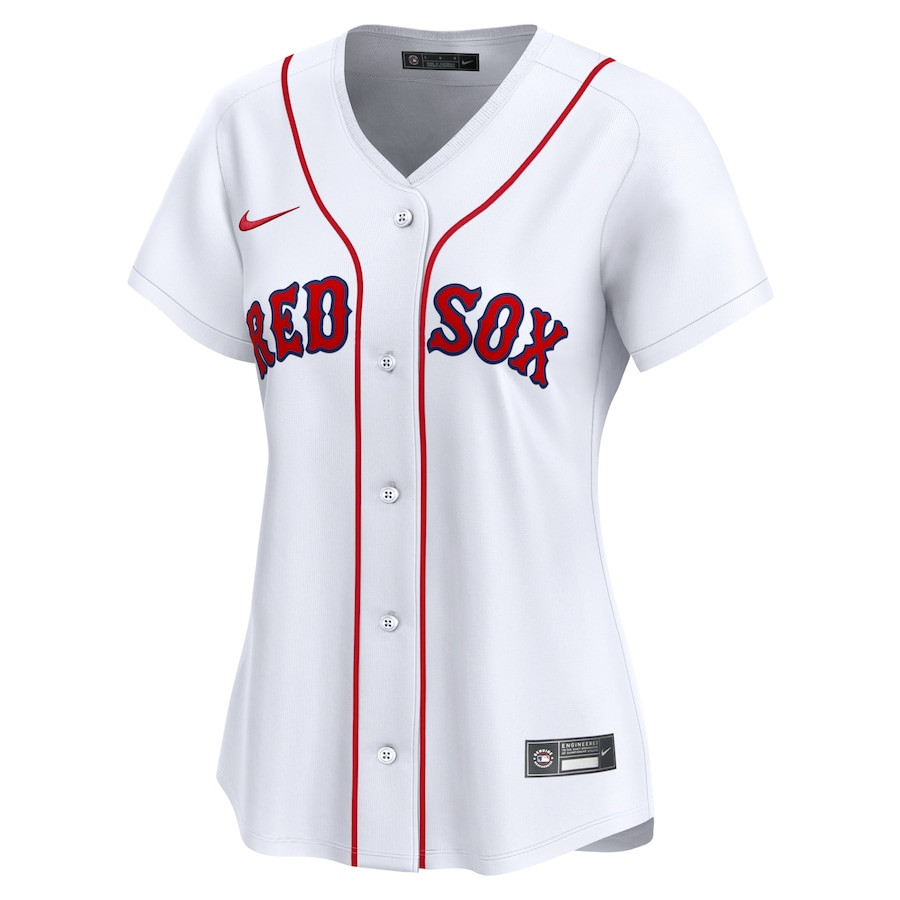 Alternative view of Rafael Devers 11 Boston Red Sox Women's Home Limited Player Jersey - White