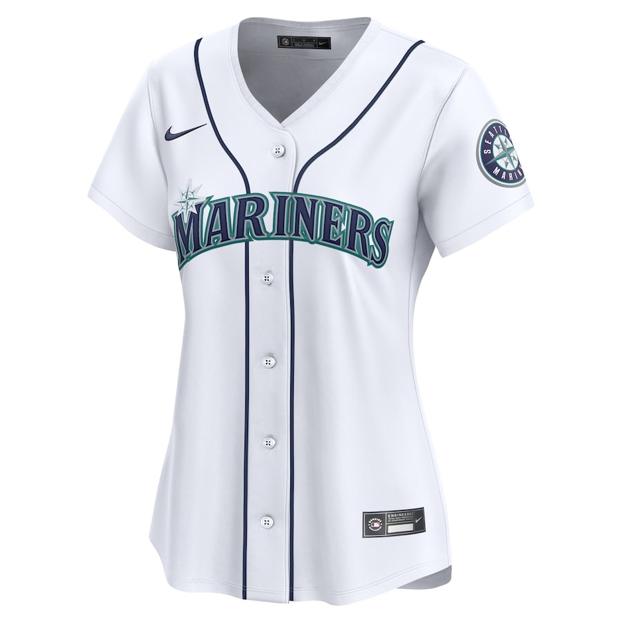 Alternative view of Randy Arozarena 56 Seattle Mariners Home Limited Player Women Jersey - White 