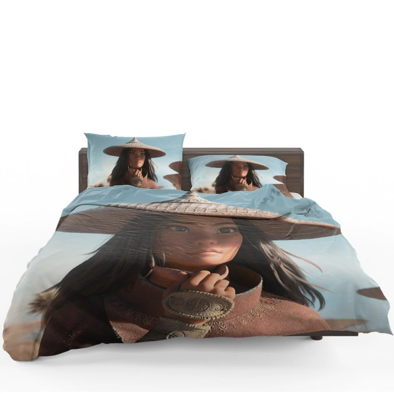Raya And The Last Dragon Animation Movie Bedding Set - Custom Bedding Set