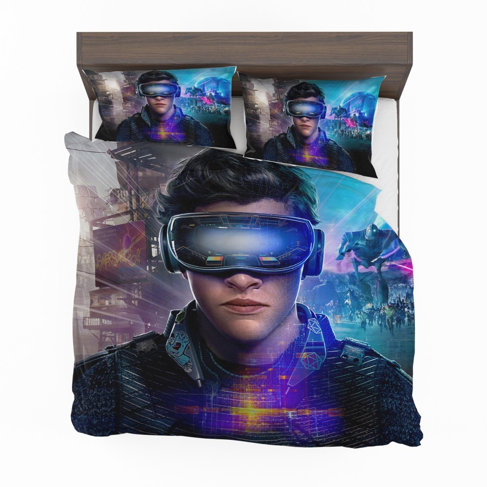 Alternative view of Ready Player One Movie Tye Sheridan Bedding Set - Custom Bedding Set