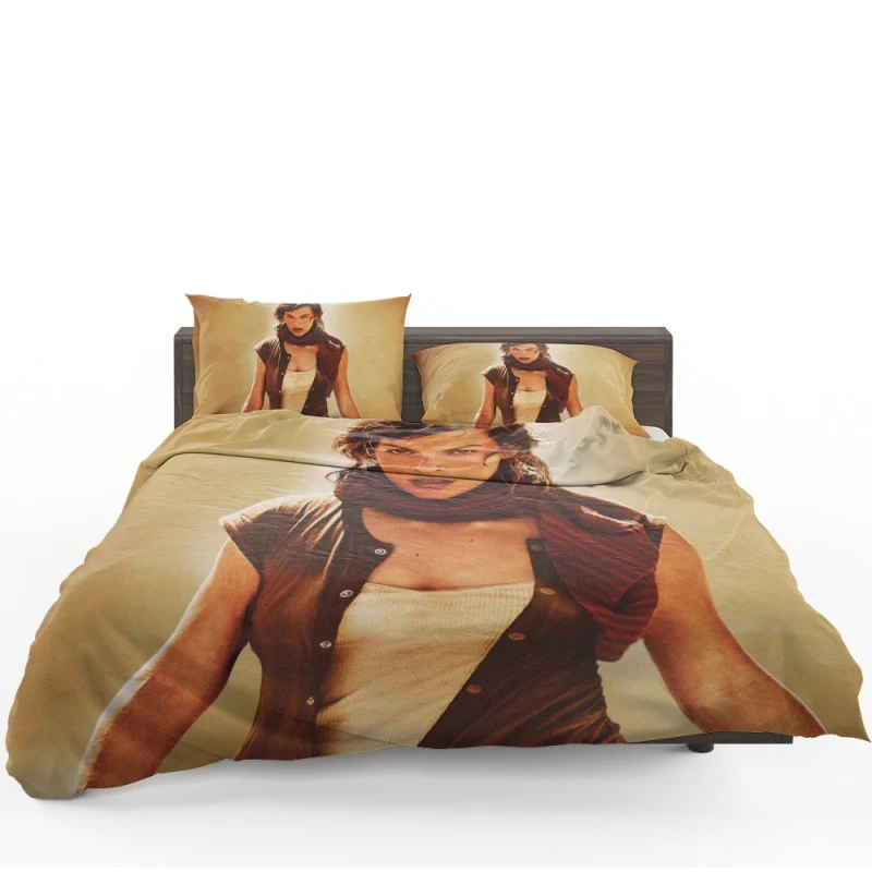 Resident Evil Extinction Movie Milla Jovovich Alice Bedding Set - Custom Bedding Set