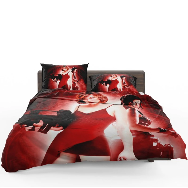 Resident Evil Movie Michelle Rodriguez Bedding Set - Custom Bedding Set