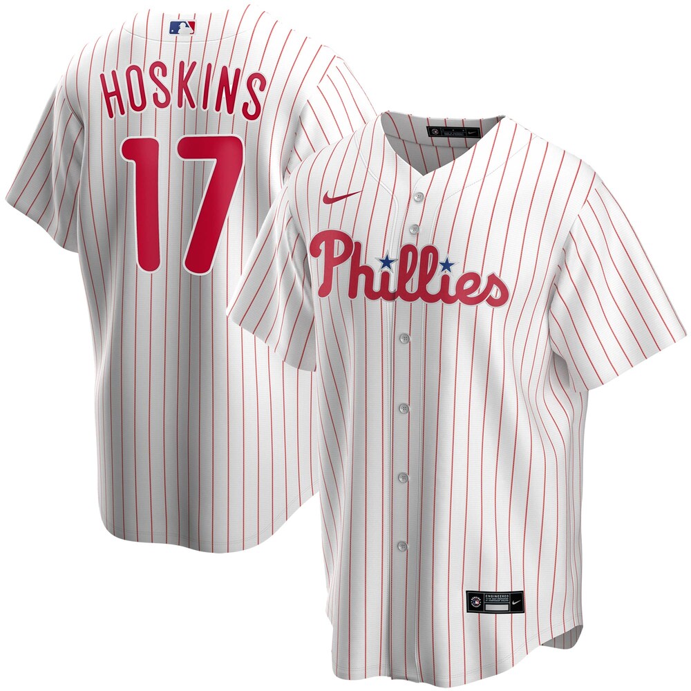 Rhys Hoskins Philadelphia Phillies Home 2020 Player Jersey - White