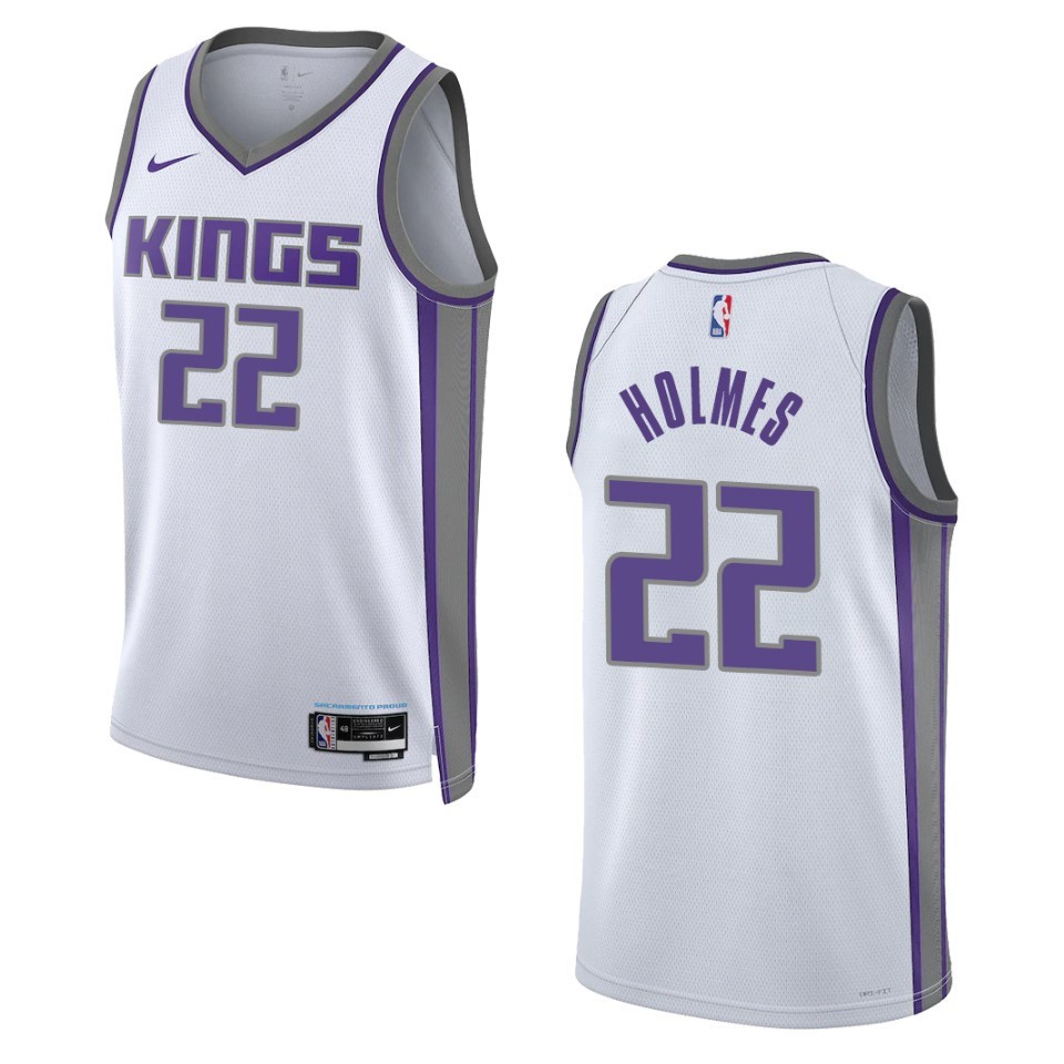 Richaun Holmes Association Edition Sacramento Kings 2022-23 White Swingman Jersey