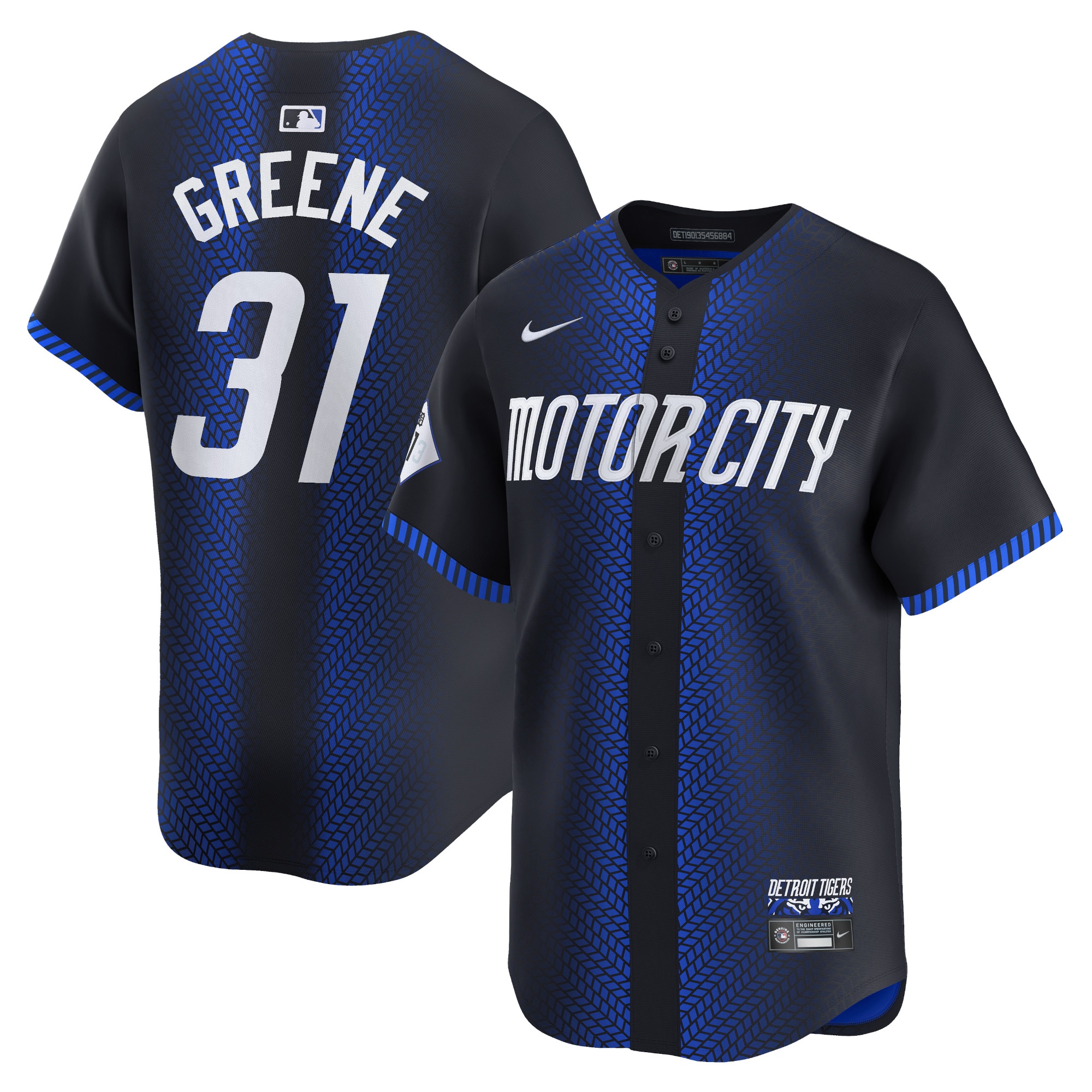 Riley Greene Detroit Tigers 2024 City Connect Limited Jersey - Navy