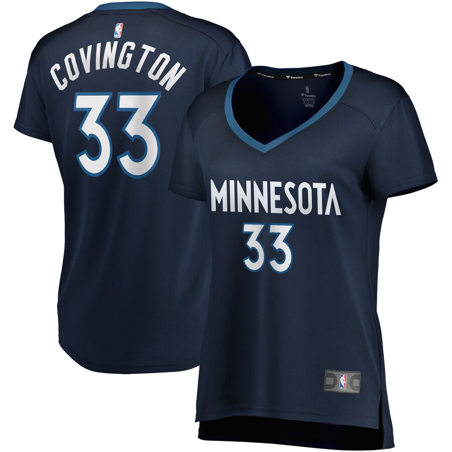 Robert Covington Minnesota Timberwolves Fanatics Branded Women's Fast Break Replica Player Jersey - Icon Edition - Navy