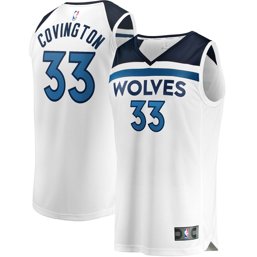Robert Covington Minnesota Timberwolves Fanatics Branded Youth Fast Break Replica Player Jersey - Association Edition - White