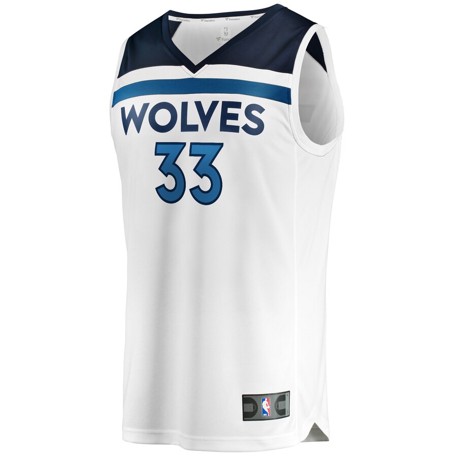 Alternative view of Robert Covington Minnesota Timberwolves Fanatics Branded Youth Fast Break Replica Player Jersey - Association Edition - White
