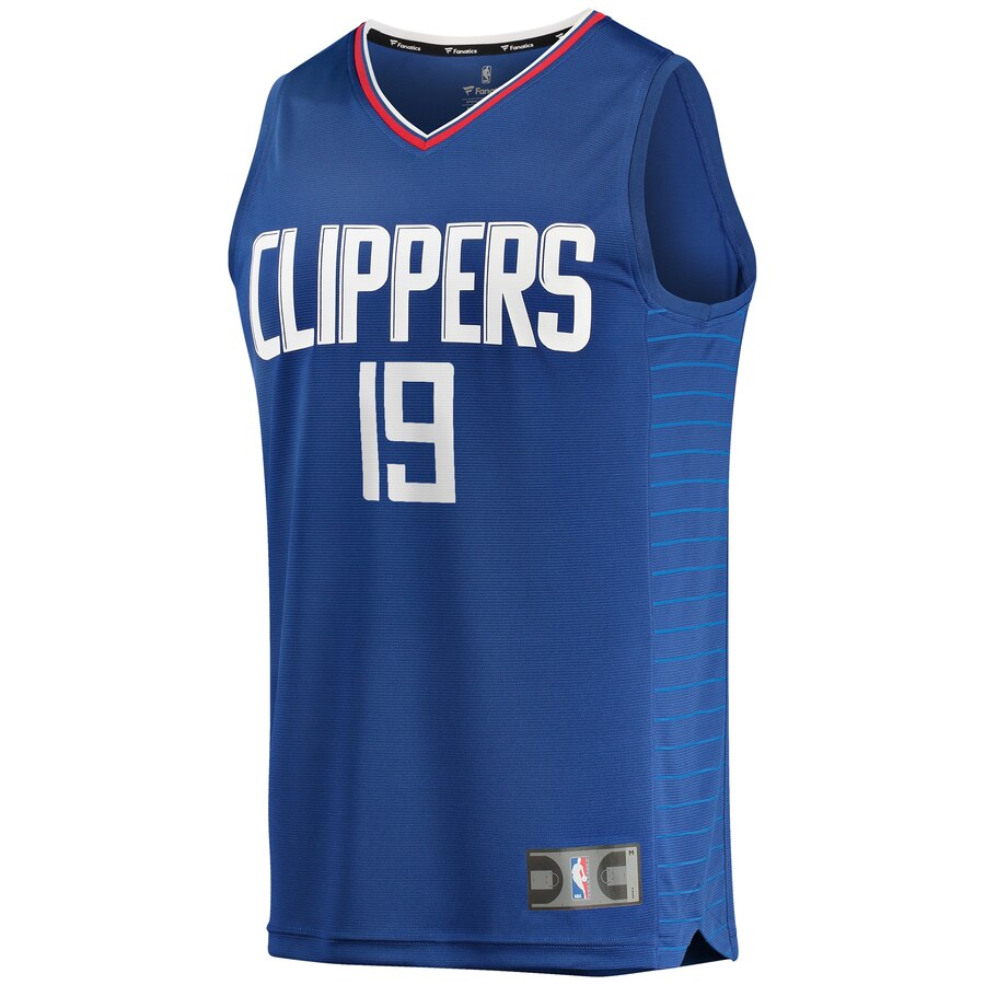 Alternative view of Rodney Mcgruder La Clippers Fanatics Branded Fast Break Player Jersey - Icon Edition - Royal