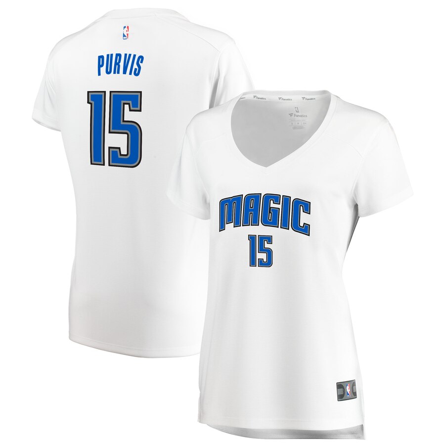 Rodney Purvis Orlando Magic Fanatics Branded Women's Fast Break Replica Jersey - Association Edition - White